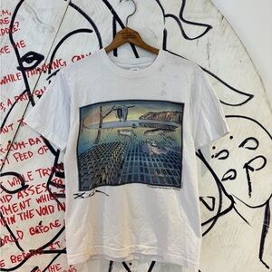 Vintage 90s Salvador Dali Museum Artwork T Shirt